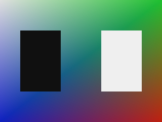 The XFB the copy engine wrote, decoded back to RGB