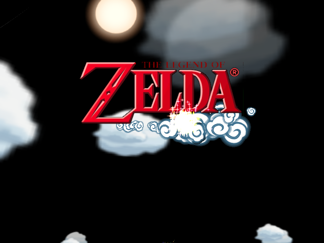 Титульный экран The Legend of Zelda: The Wind Waker в pureikyubu