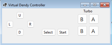 Virtual Dendy Turbo Controller (Port1/2)