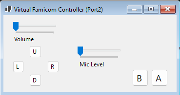 Virtual Famicom Controller (Port2)
